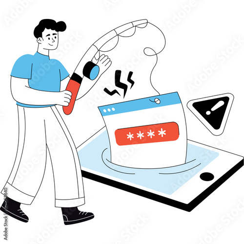 Phishing attempt on mobile device