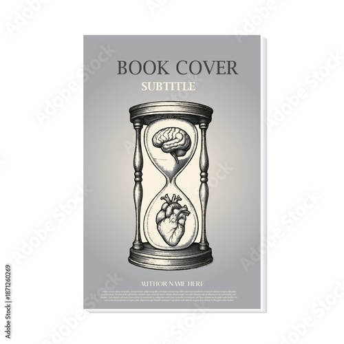 Book Cover Design Print Template 