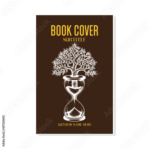 Book Cover Design Print Template 