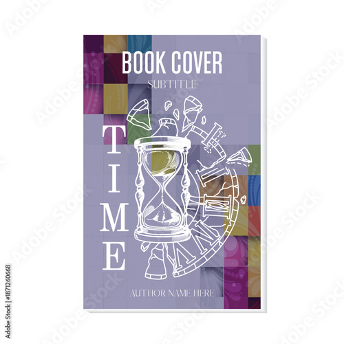 Book Cover Design Print Template 