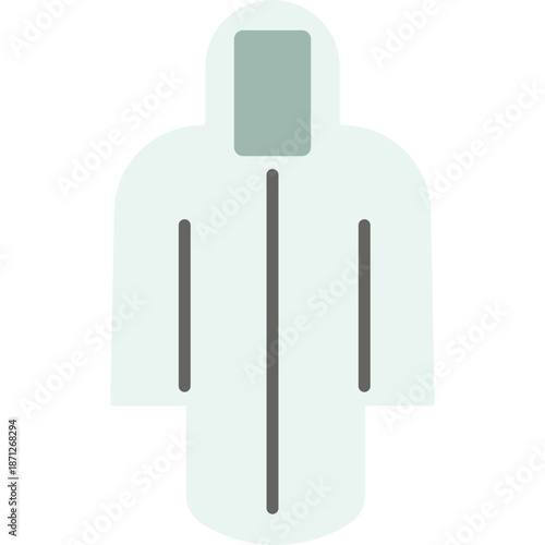 Protective Hazmat Suit Icon