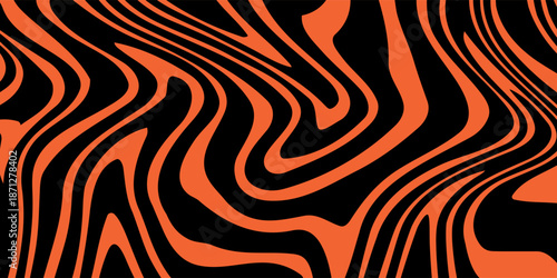 Seamless patetrn with abstract curly drops. Floral endless camo ornament texture. Vector background.