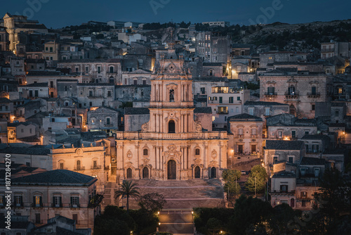 Duomo di San Giorgio at Dusk, Modica, Sicily