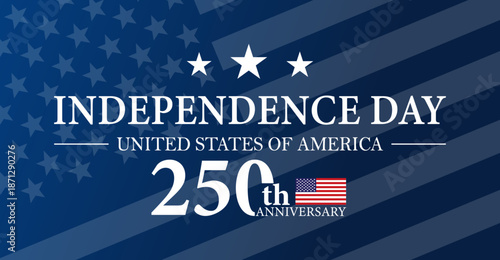 250th anniversary USA Background Logo