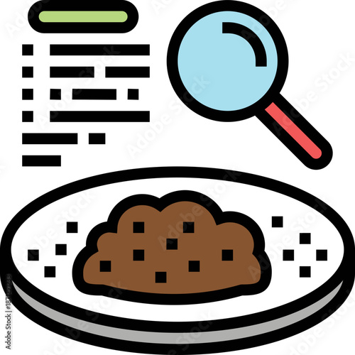 Scientific Soil Analysis Icon