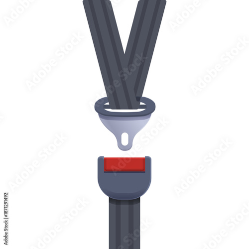 Seatbelt Buckle Icon