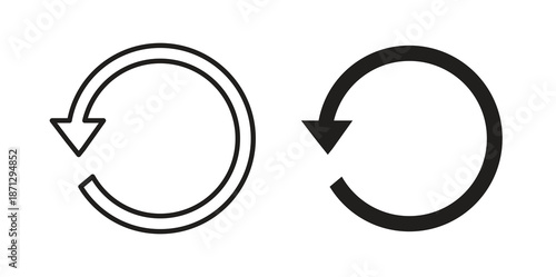 Refresh icons in black glyph and liner versions for design.