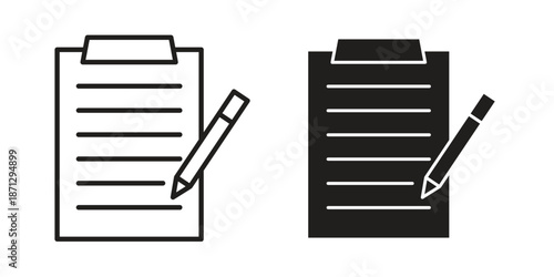 Registration form icons in black glyph and liner versions for design.
