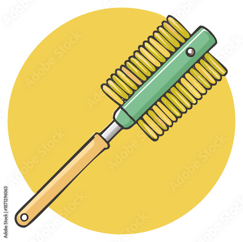 Dish Washing Brush Scrubber with Handle for Kitchen Cleaning Tools