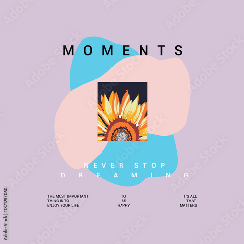 Sunflower Moments print dreaming summer