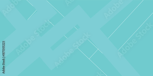 Bright colorful abstract geometric background with green turquoise gradient color combination