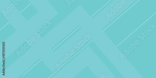 Bright colorful abstract geometric background with green turquoise gradient color combination