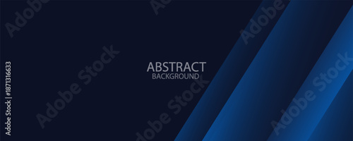 Dark blue modern business abstract background. Vector illustration design for presentation, banner, cover, web, flyer, card, poster, wallpaper, texture, slide, magazine, and powerpoint