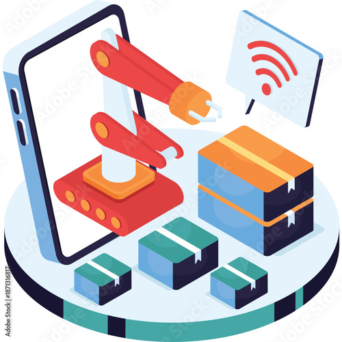 Smart logistics and robotics in automated warehouse operations
