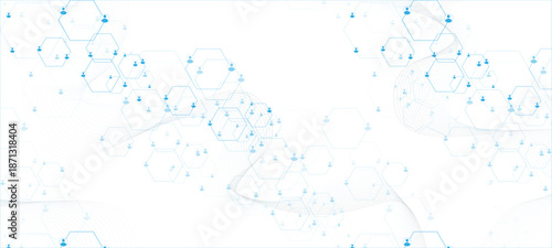 Network background. Connections with points, lines, and people icons. Vector technology background abstract floral background	water splash background