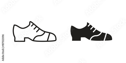 Shoes icons Symbol, logo illustration. icon concept for web design