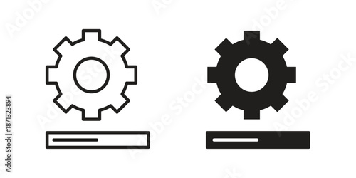 System update icons Symbol, logo illustration. icon concept for web design
