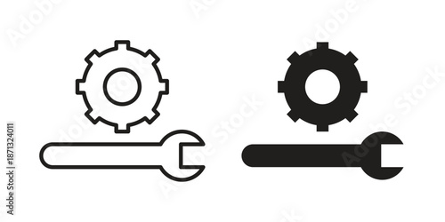 Technical support icons Symbol, logo illustration. icon concept for web design