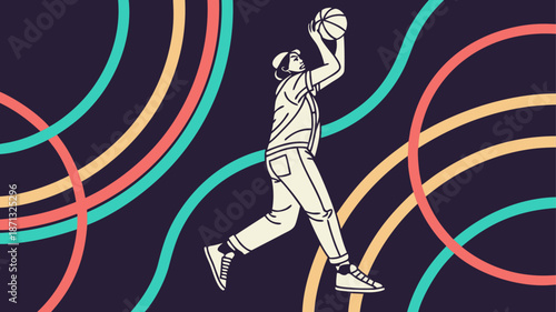 dancing girl in the nightclub