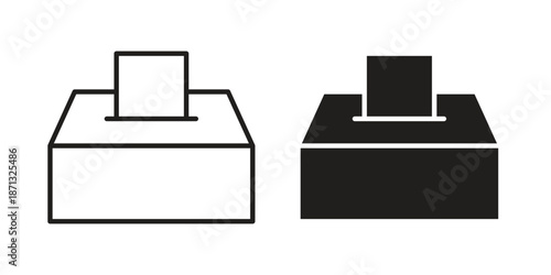 Voting icons Symbol, logo illustration. icon concept for web design