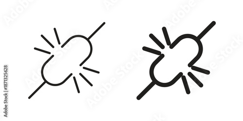 Weakness icons Symbol, logo illustration. icon concept for web design