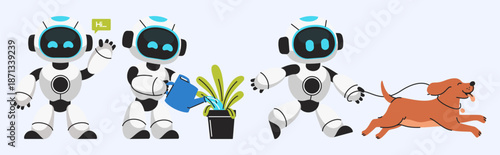 Robots Engaging In Everyday Activities And Companionship