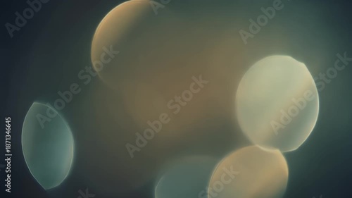 Blurry Lights Moving in Dark Background.