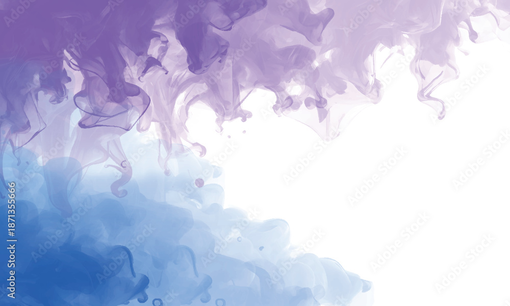 Fototapeta premium Modern Abstract Ink Splash with Smooth Dynamic Motion