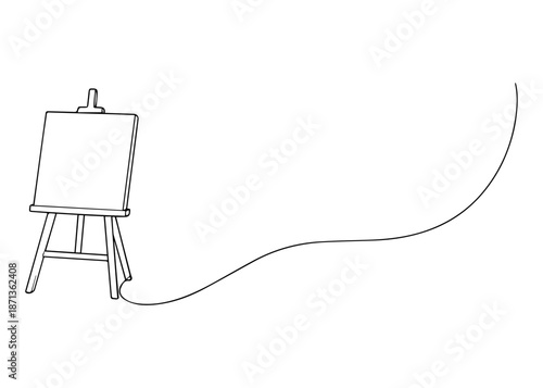 easel hand draw line icon vector
Vector hand draw line icon on a transparent background