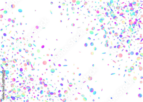 Neon Paper. Unicorn Serpentine. Pink Glare Burst. Isolated Banner. Laser Isolated Cristals. Cristal Poster. Carnival Effect. 3d Texture. Blue Neon Paper