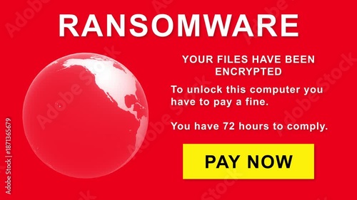 Screen locking ransomware - ransom message
