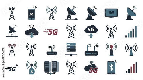set of medical icons
