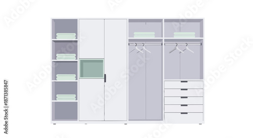 Comfortable women's scoop neck long-sleeve top flat sketch front and back view