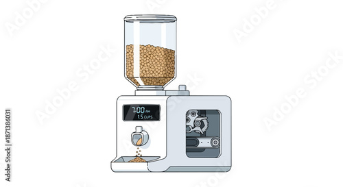 Stylish brown zippered casual jacket, front and back views for fashion apparel illustration design