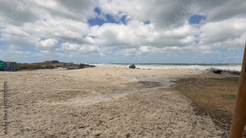 Dramatic Sky Over Atlantic Seascape Punta del Diablo