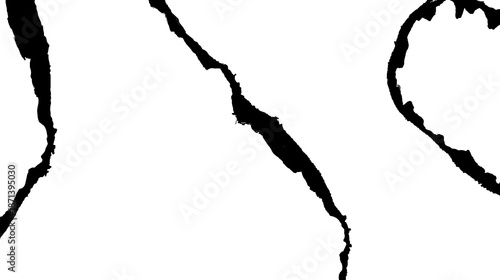 burnt paper background. Vector grunge cracked texture style with cracked texture. Black and white hand-drawn illustration. Frames, invitations
