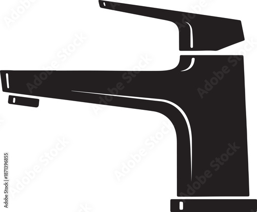 Black and White Whisk with Curved Handle and Flat Base also transparent background kitchen tool cooking utensil