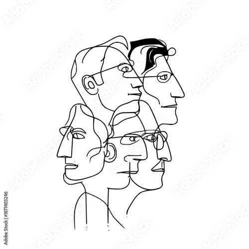 Abstract Dark Void with Minimalist Black Background