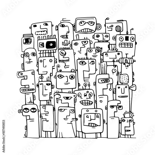 Minimalist empty black space background, conceptual design