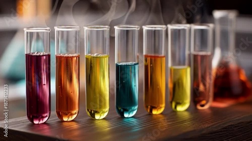 laboratory test tubes