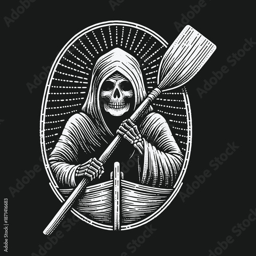 Grim Reapers Ferry: A Dark Voyage on the River Styx.