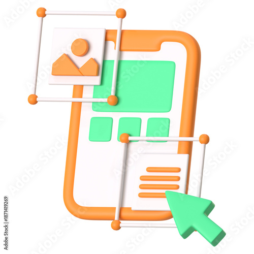 vector illustration of a man climbing ladder