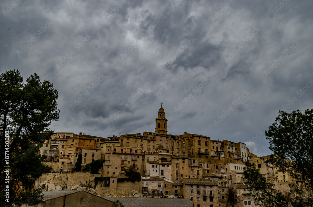 Fototapeta premium Bocairent es uno de los pueblos más bonitos de la Comunidad Valenciana