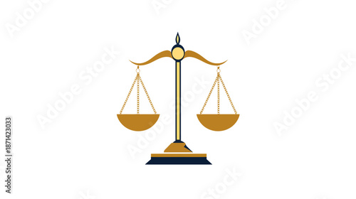 Golden scales symbolizing justice and fairness in law