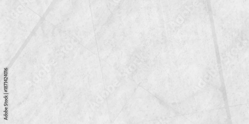 Panorama blank concrete marble white rough wall for background. Paper texture and vector design stucco gray stone table top view. White Carrara marble texture background.