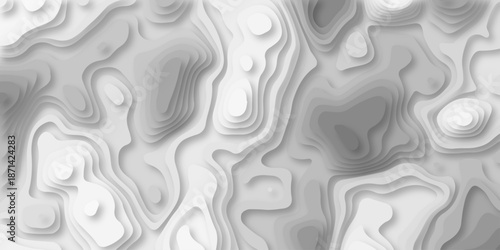 Abstract topography pattern seamless lines sea map modern design white background. Abstract digital topographic contour map concept space geometric strip grid line. Natural discovery of maps.