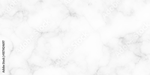 Panorama blank concrete marble white rough wall for background. Paper texture and vector design stucco gray stone table top view. White Carrara marble texture background.