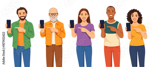 Modern community staying connected to the world through digital devices.