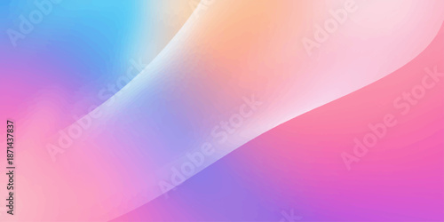 An abstract pink and colorful background featuring artistic digital waves and light purple curves creates a vibrant vector pattern design with motion lines and a soft texture backdrop