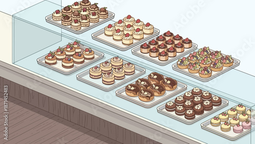 Closeup of red medical pills and tablets in a blister pack isolated on a white background for pharmacy health care medication